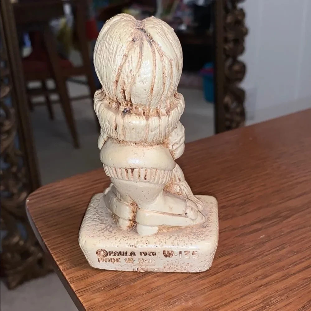 Vtg Paula 1970 “Worlds Greatest‎ Mom” small figure